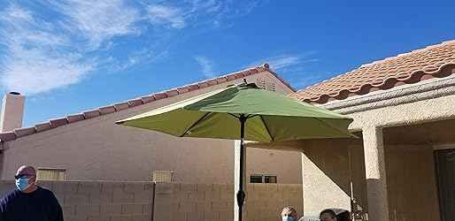 Amazon.com : Bellrino Decor Replacement Sage Green Strong &Amp; Thick ... in Sage Macrame 9 Foot Replacement Umbrella Canopy With Fringe