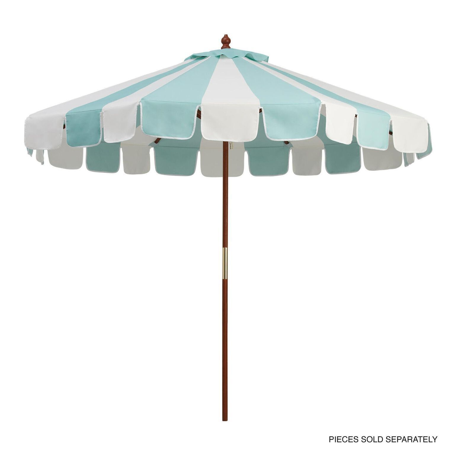 Golf Stripe 9 Ft Replacement Umbrella Canopy - World Market | Patio ... throughout Striped 9 Foot Replacement Umbrella Canopy