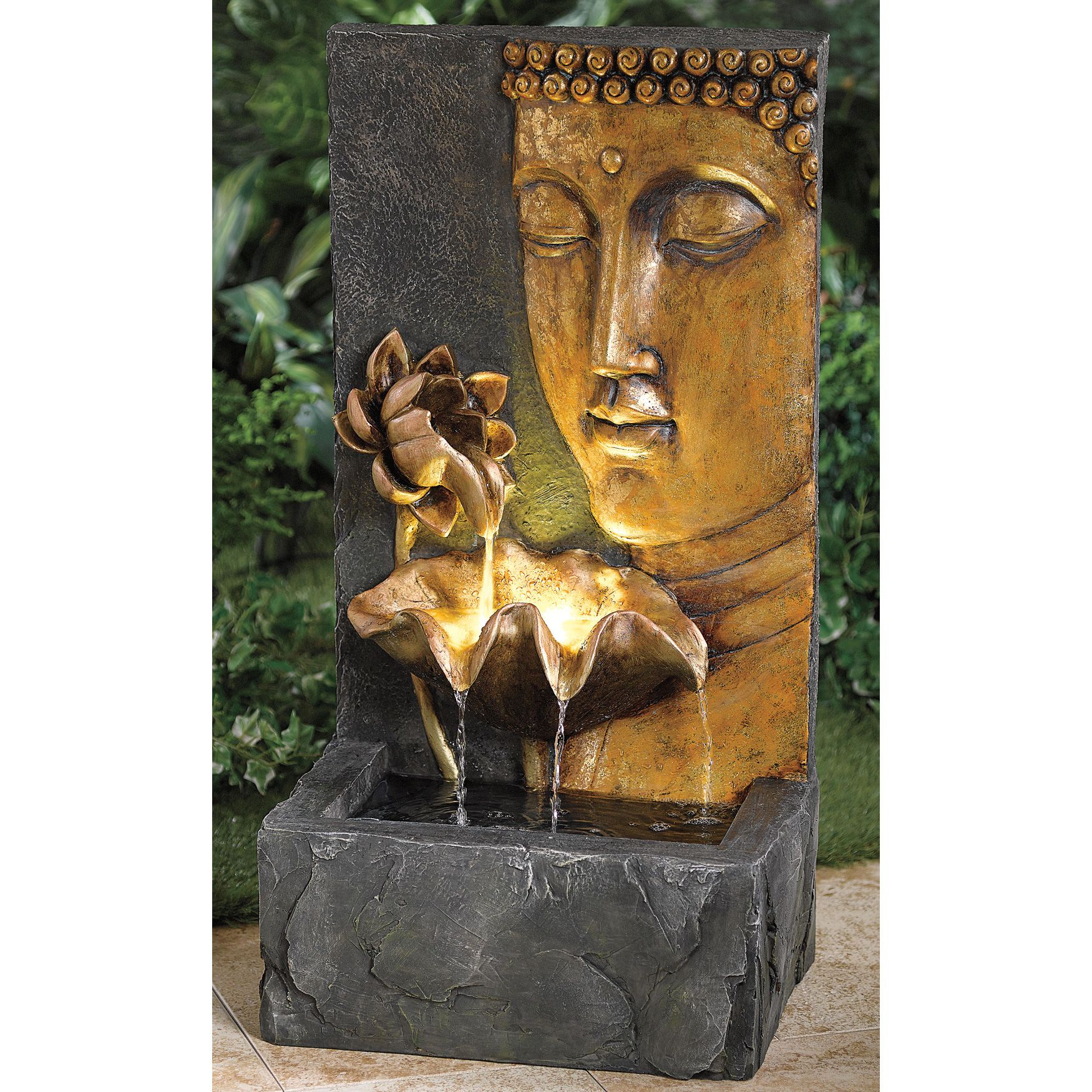 The Art and History Behind the Endless Serenity Buddha Sculptural Fountain
