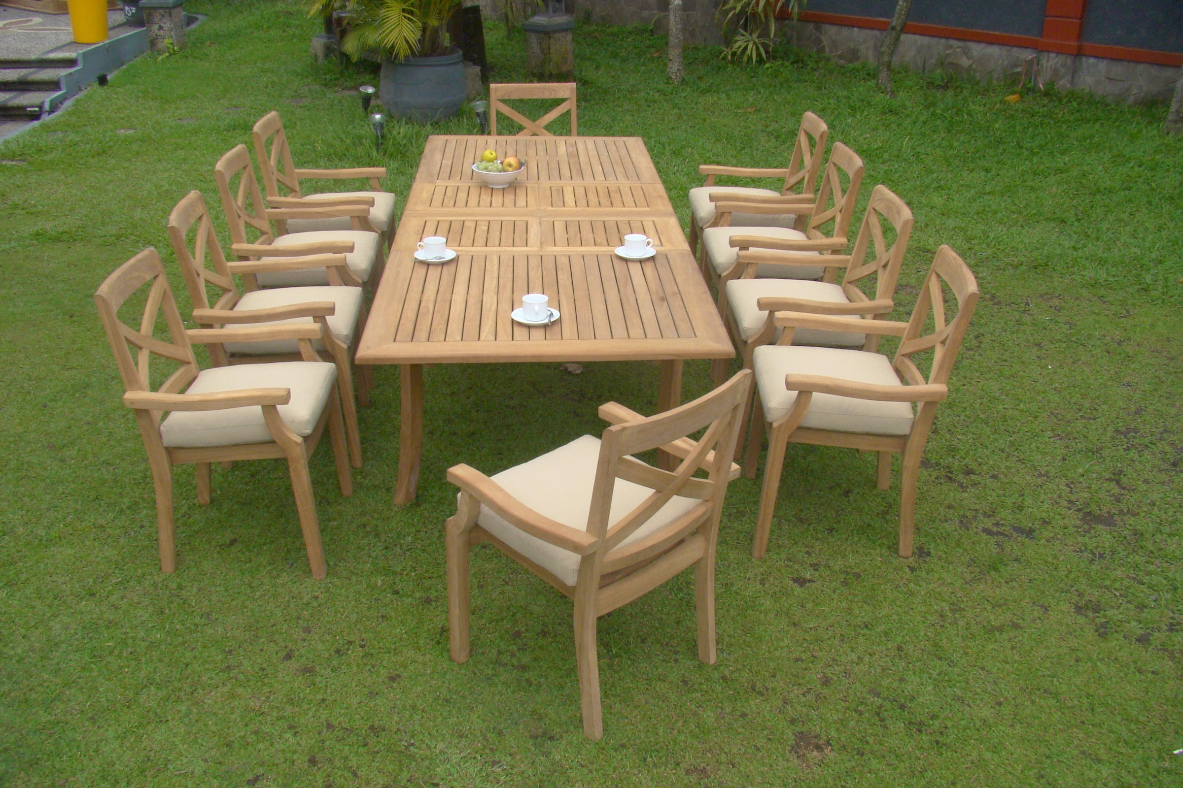 Why a 117-Inch Teak Table Transforms Your Patio Experience