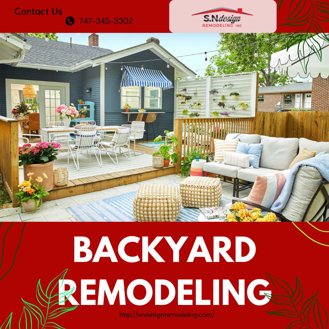 Revitalize Your Outdoor Living Space: Customized Backyard Remodeling By ... pertaining to Revitalize Your Outdoor Space with a Scalloped 9 Foot Canopy Natural Blue