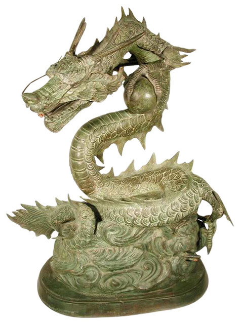 Unveiling the Magic: A Deep Dive into the 75-Inch Dragon and Orb Water Feature