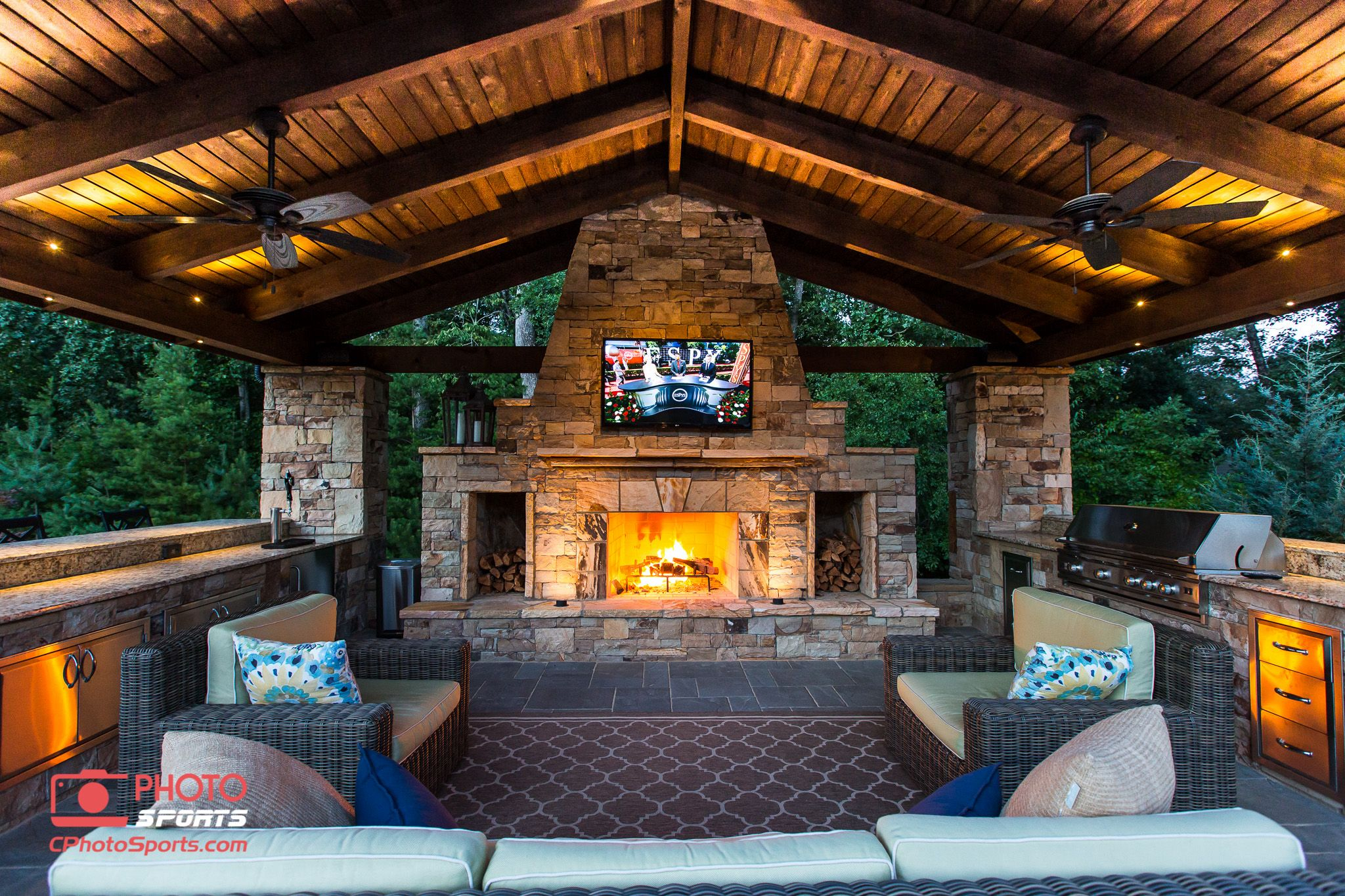 Outside Examples Creating Serene Outdoor Spaces with Natural Elements