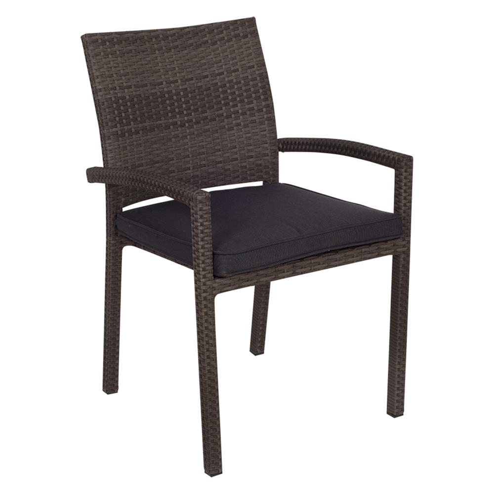 Amazonia Blacksmith 13 Piece Teak/Wicker Double Extendable Oval Patio Dining Set within Amazonia Highland Park 13-Piece Teak Double-Extendable Oval Dining Set