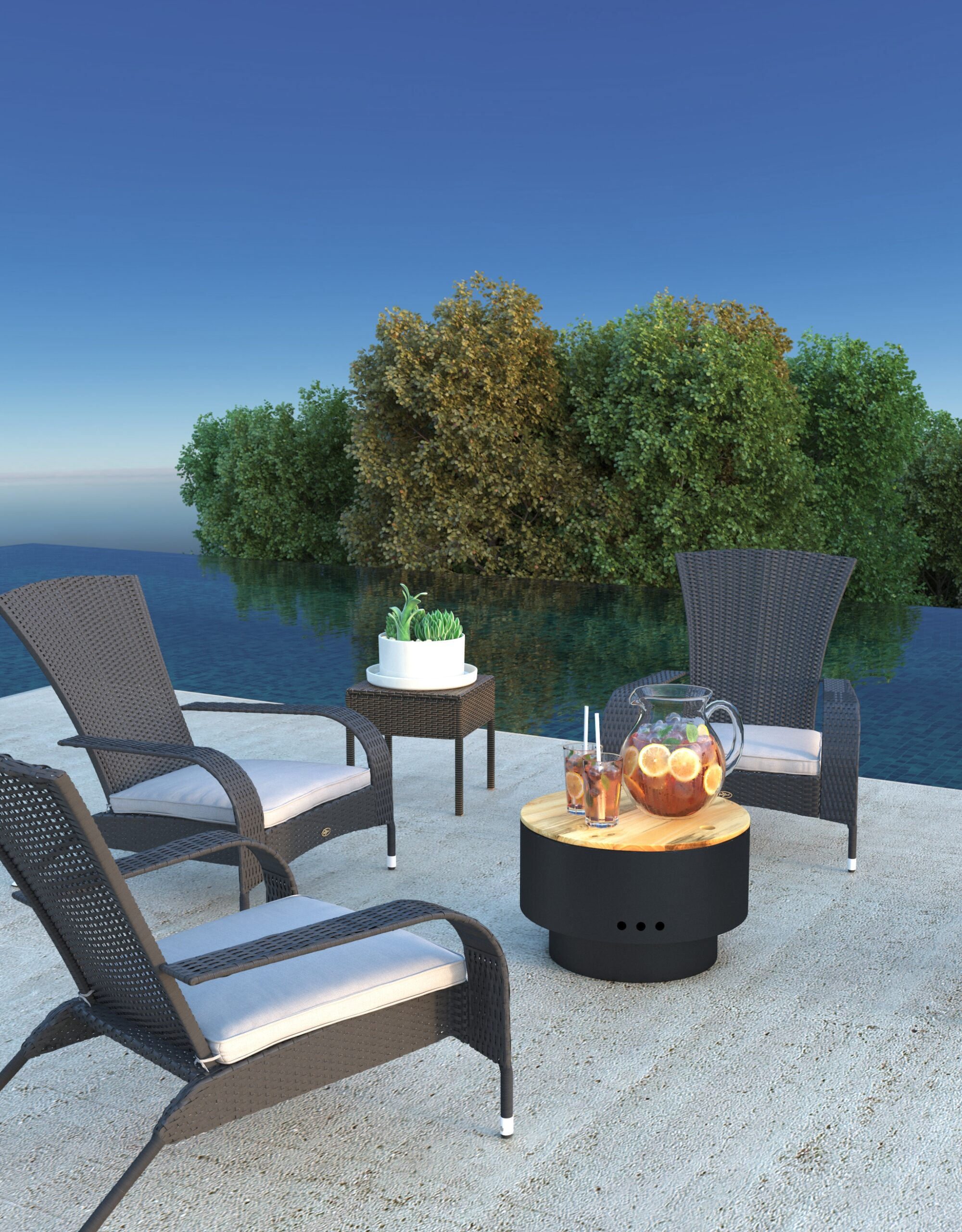 Discovering the Charm and Stability of Solid Base Fire Pits for Your ...