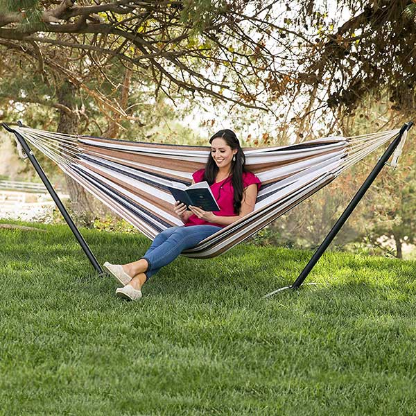 15 Best Hammock Stands 2024 (All Types) Portable, Stationary, & Diy throughout 15' Hammock Stand