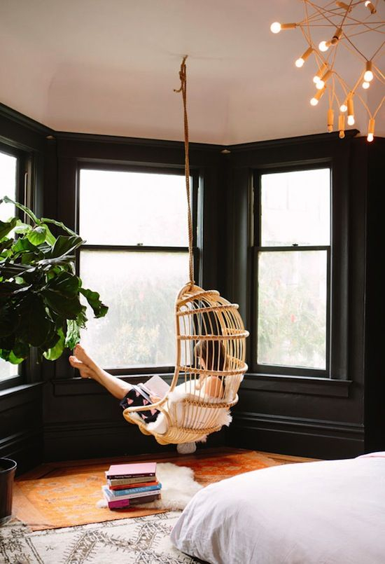 20 Hanging Wicker Chairs For A Vacation Vibe - Shelterness intended for Peeler Wicker Hanging Chair