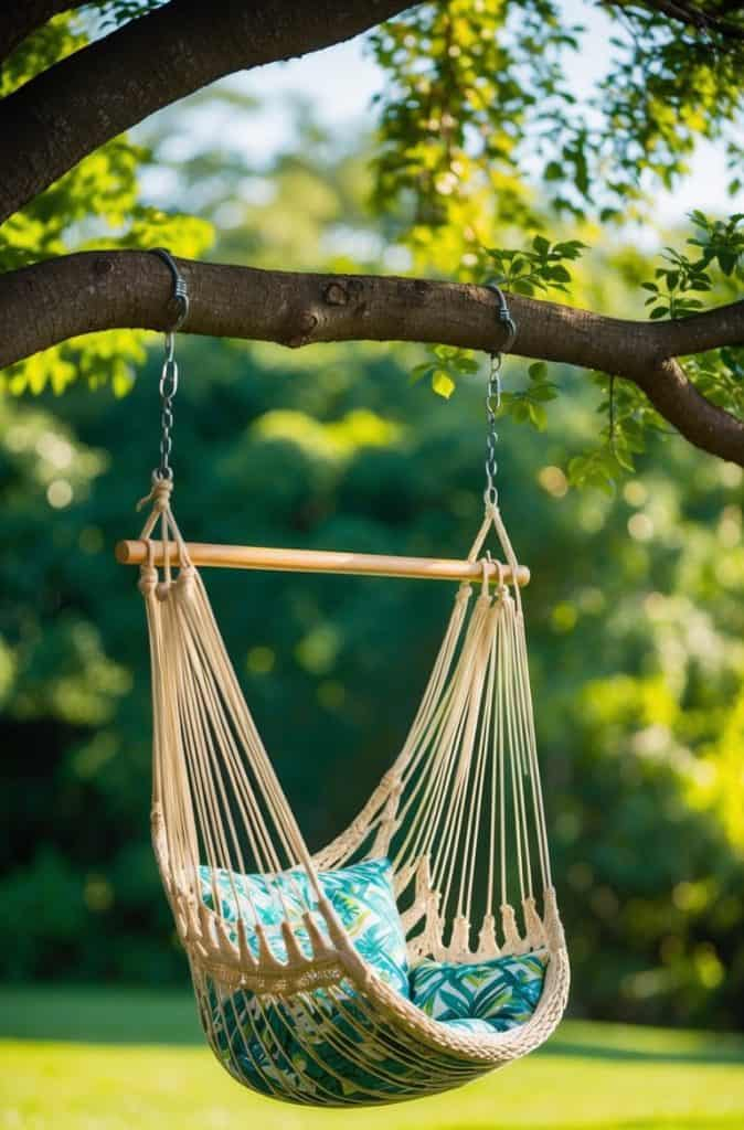 21 Outdoor Hammock Setup Ideas: Cozy Backyard Relaxation Spots For ... with regard to Hammock Chair