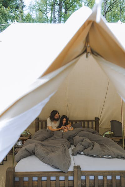 Argos Camp Beds Your Portable Sleeping Solution - Londonbreak in Sunnydaze Brazilian Double Hammock - 2-Person Portable Hammock Bed - Sunset