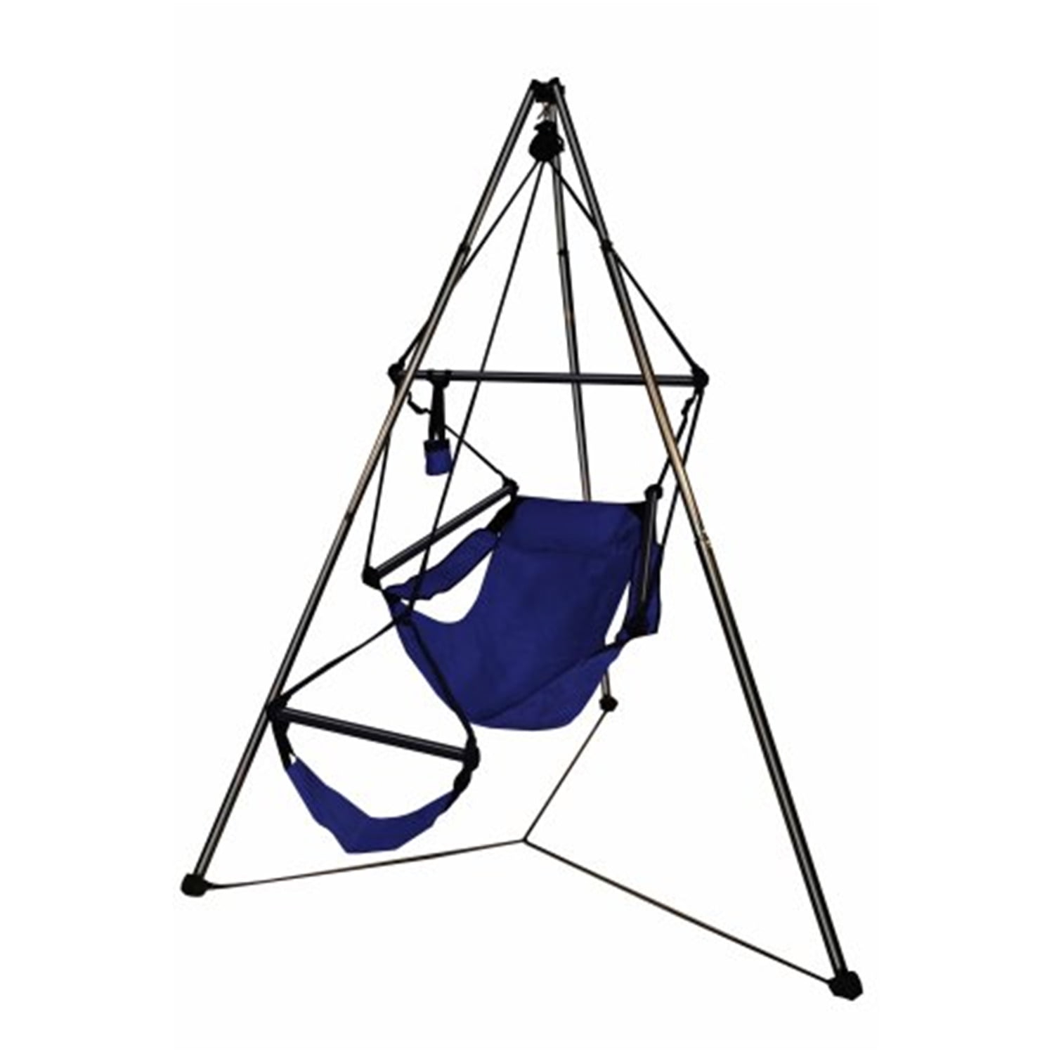 Hammaka Tripod Stand And Hammaka Chair Combo - Aluminum Dowels, Blue ... for Hammaka Summit Stand