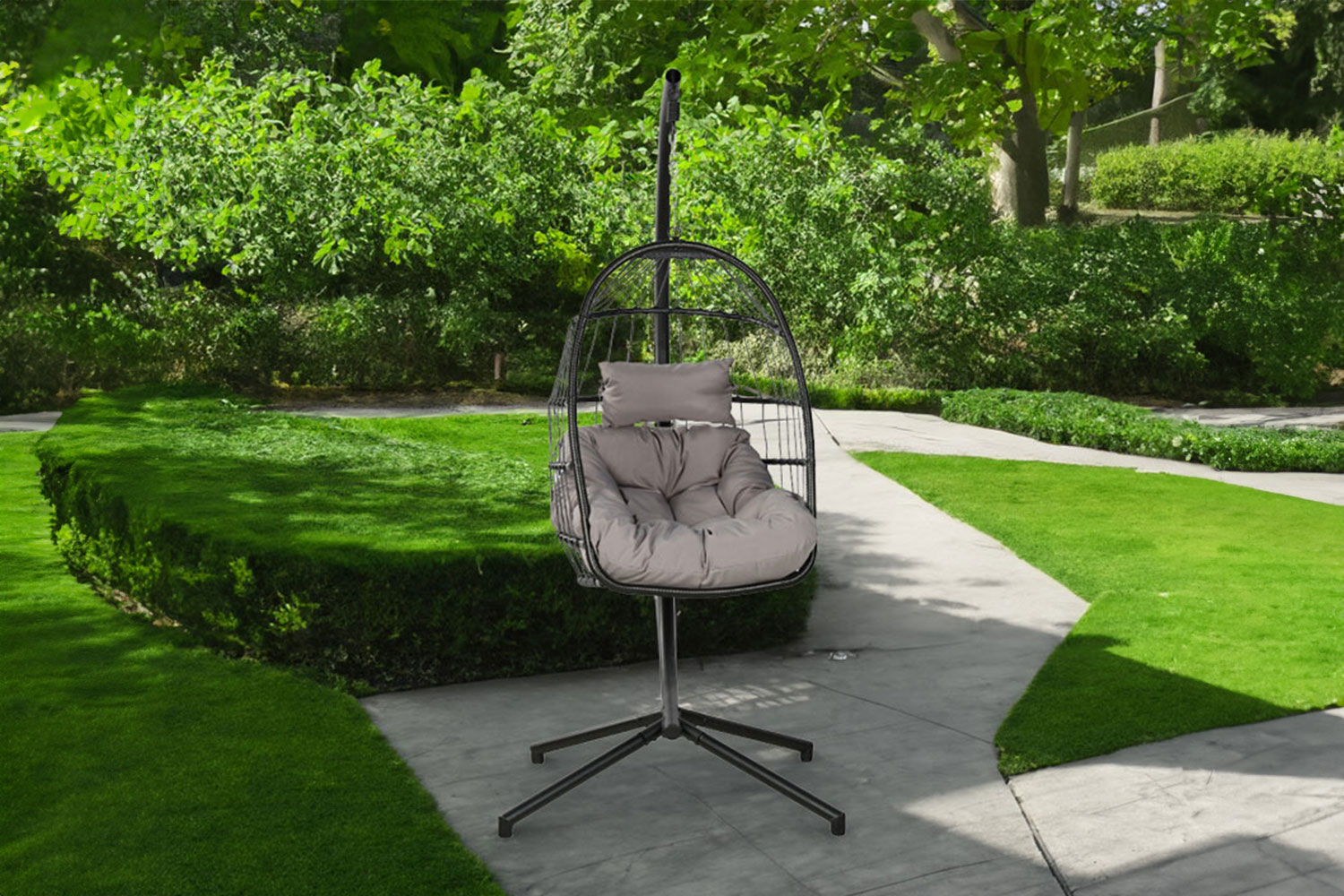 Melia Outdoor Hanging Egg Chair for Creating Peaceful Outdoor Spaces with Modern Hanging Egg Chairs