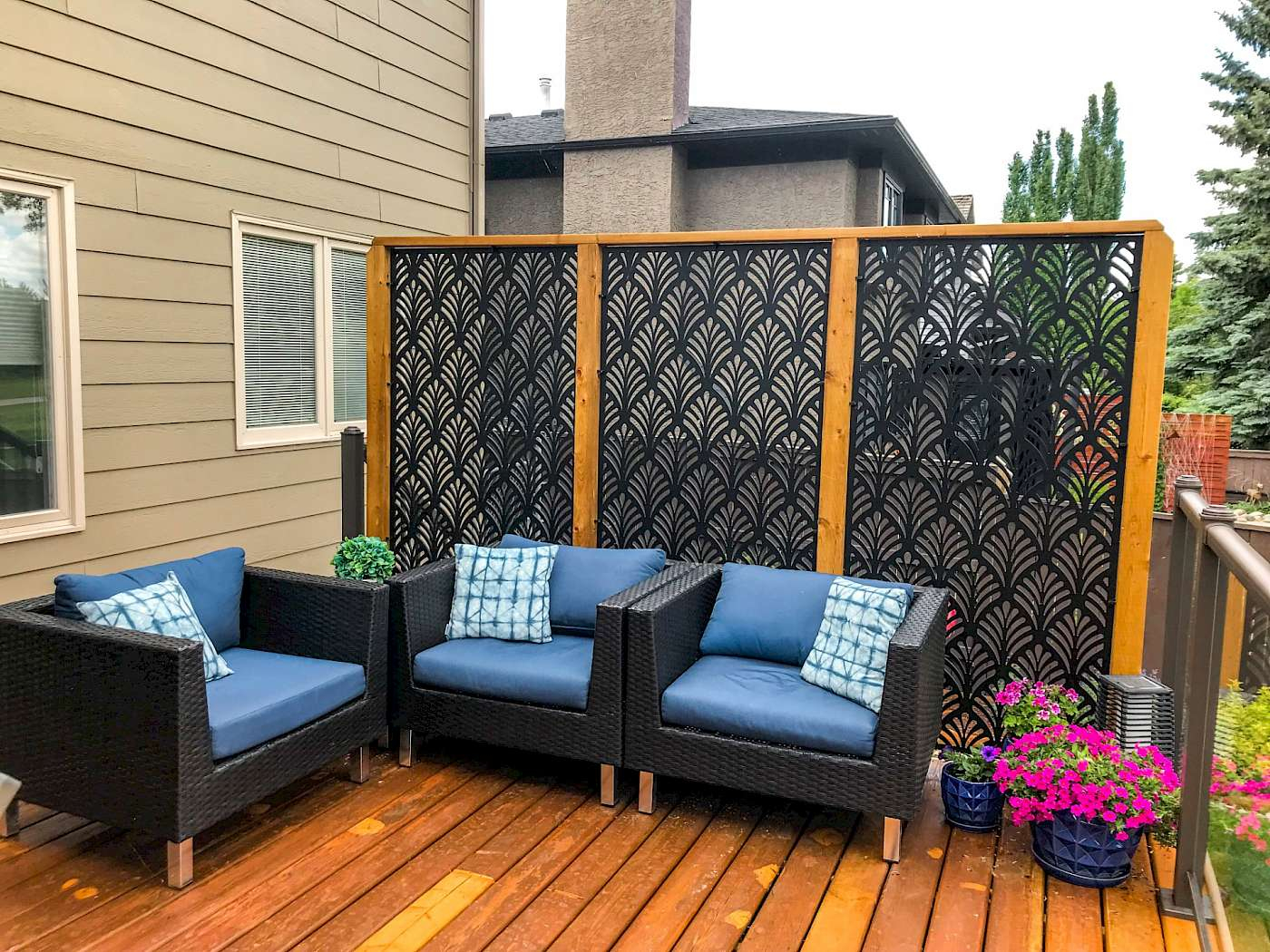 Transform Your Home with Custom Decorative Privacy Panels