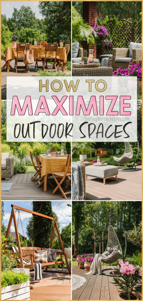 Seller Tips: 5 Simple Ways To Maximize Your Outdoor Space with regard to Sunnydaze Space-Saving Brazilian Hammock Stand