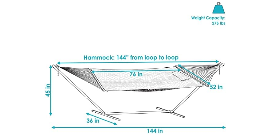 Sunnydaze Rope Hammock With 12-Ft Stand inside Exploring the Benefits of Using a Sunnydaze Rope Hammock for Relaxation