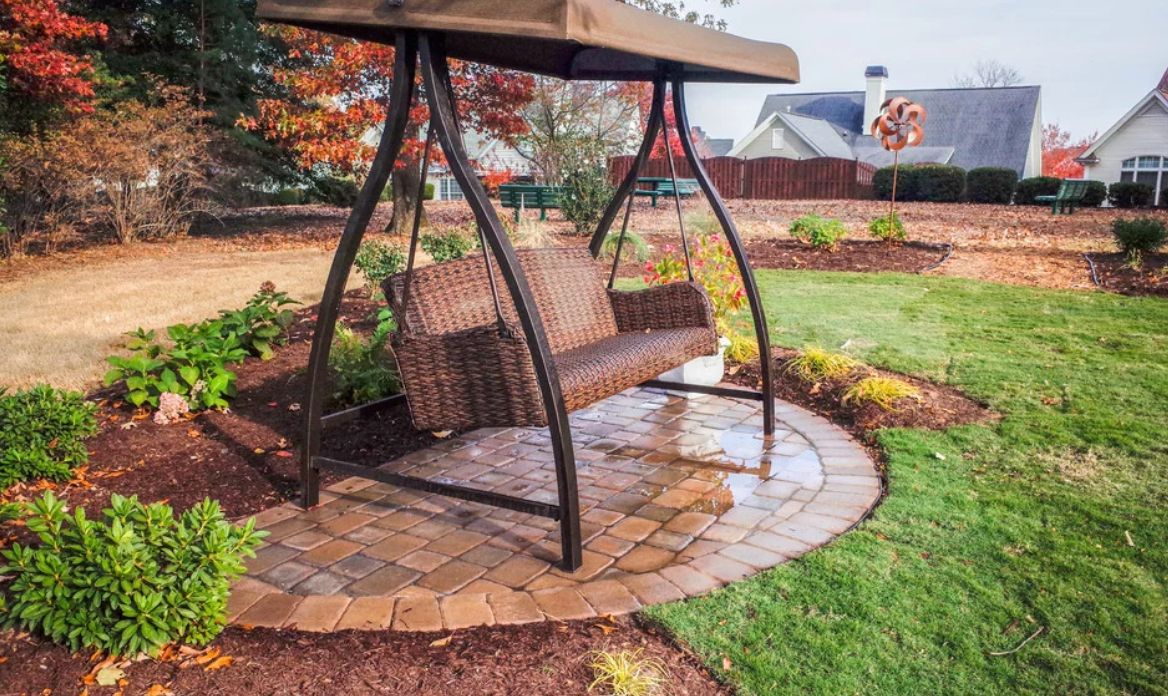 The Best Swing Chairs For Patios, Gardens And Backyards regarding Hide Outdoor Patio Sunbrella Swing Chair
