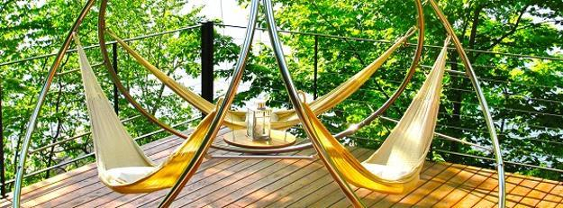 Unique Trinity Hammocks For Complete Relaxation And Beautiful Backyard ... in Costway 3 Person Outdoor Patio Swing Canopy Awning Yard Furniture Hammock Steel