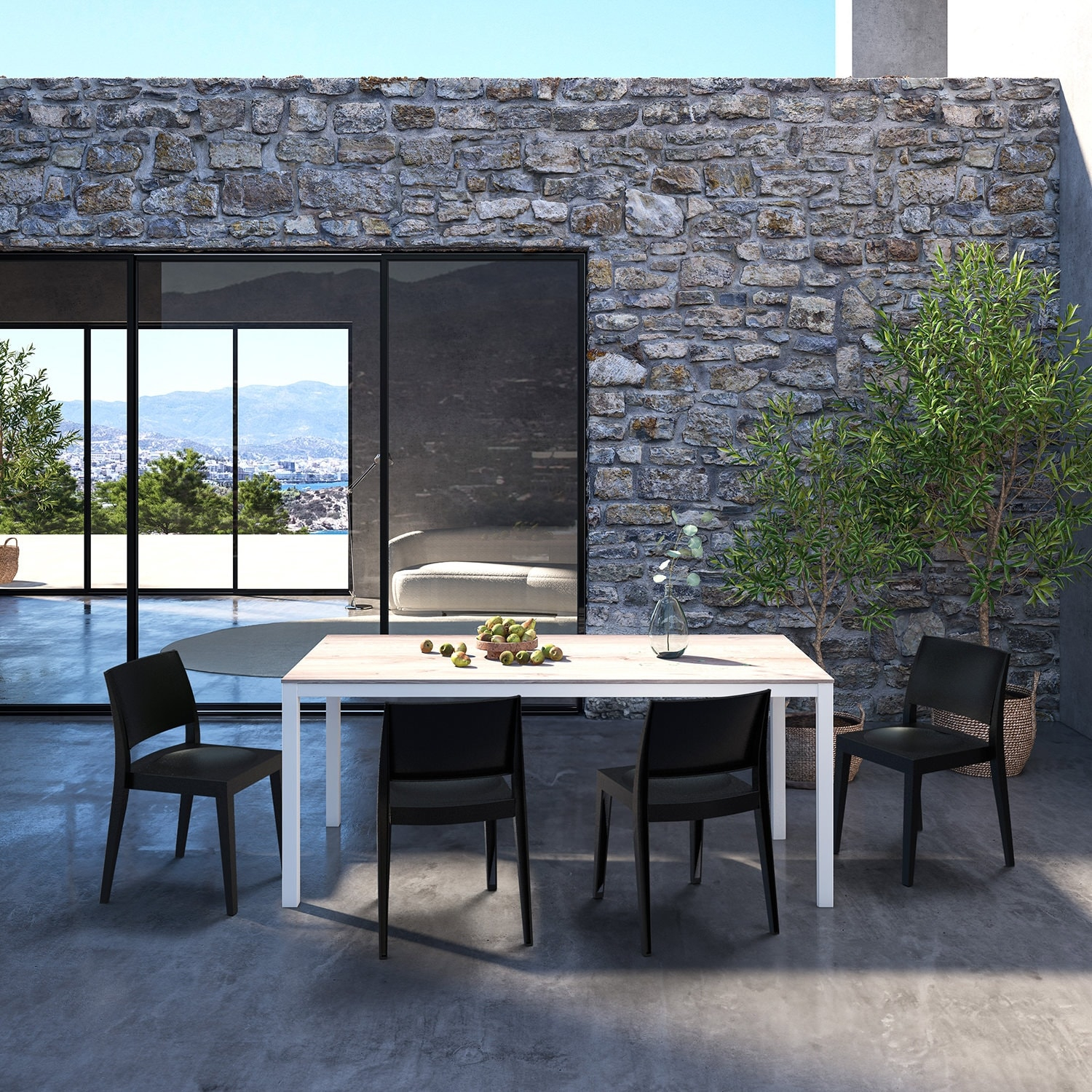 Stackable Outdoor Dining Chairs - Bed Bath & Beyond regarding The hidden versatility of stackable outdoor dining chairs in modern homes
