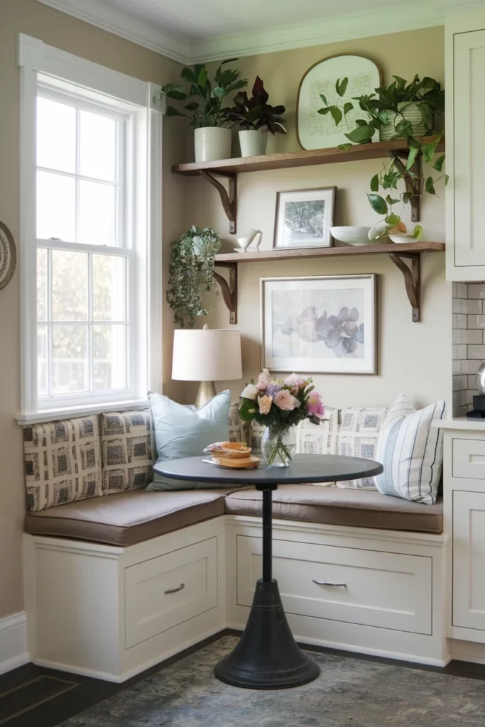 Creating a cozy breakfast nook with the right high top table and chair ...