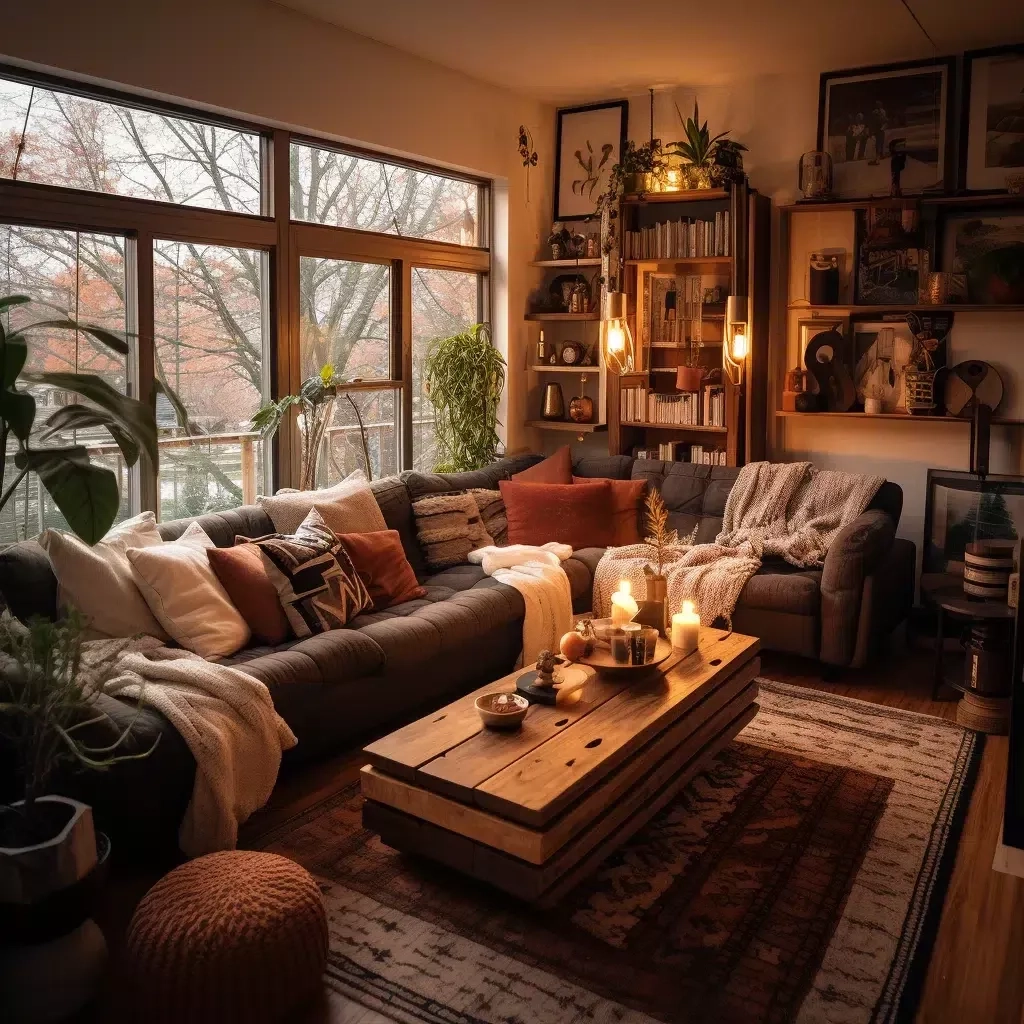 Creating A Cozy And Balanced Home With Earthy Brown Center Tables